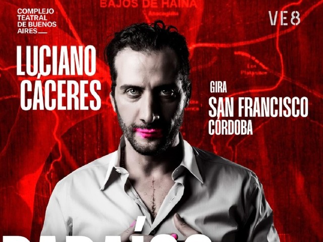 Obra: Para&iacute;so con Luciano C&aacute;ceres