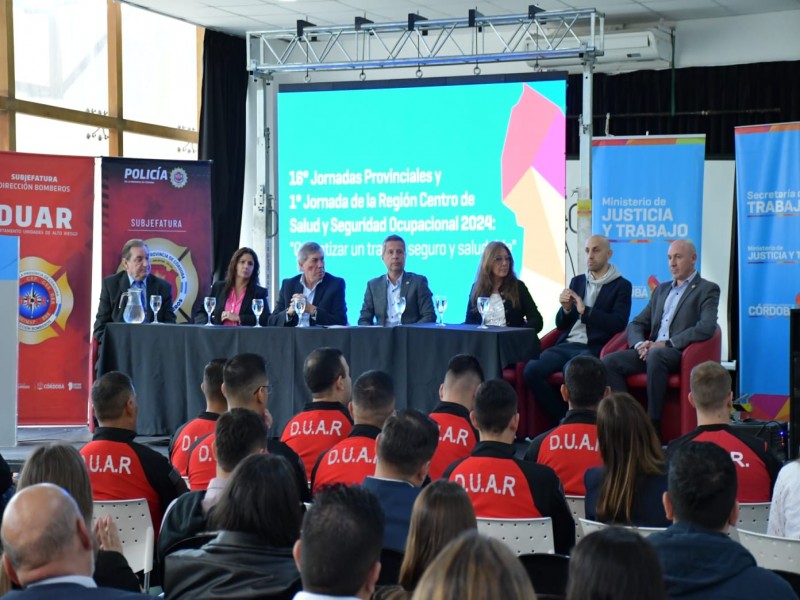 San Francisco fue sede de la 16º Jornadas Provinciales y 1º Jornada de Región Centro de Salud y Seguridad Ocupacional 2024