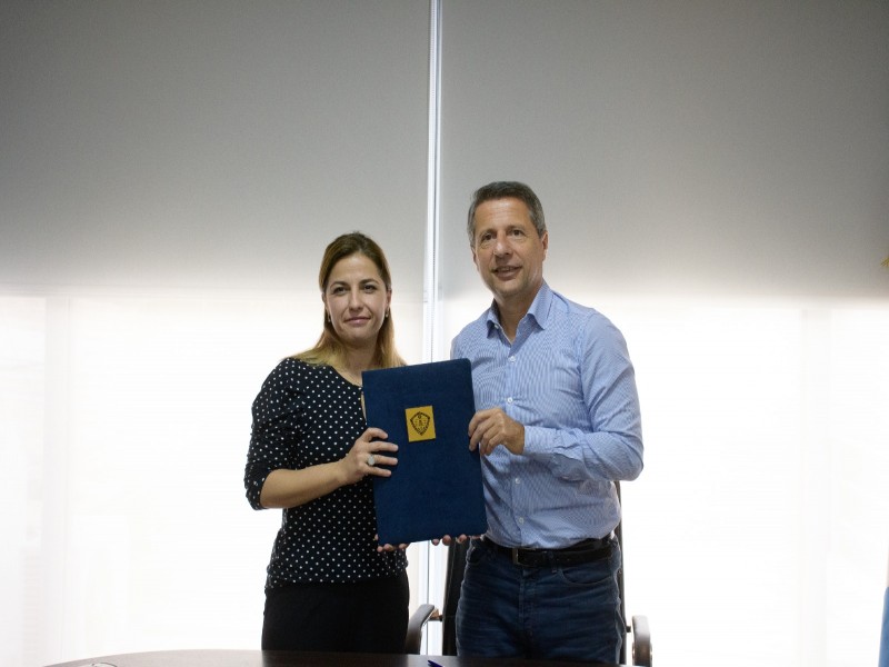 Bernarte firmó convenio marco para la llegada de nuevas propuestas académicas a la ciudad