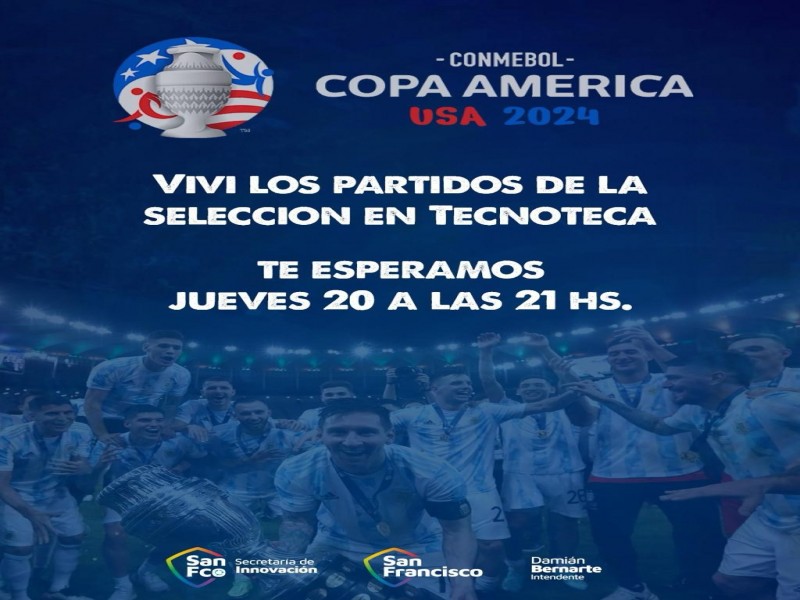 “Copate en la Tecnoteca” a ver a la selección