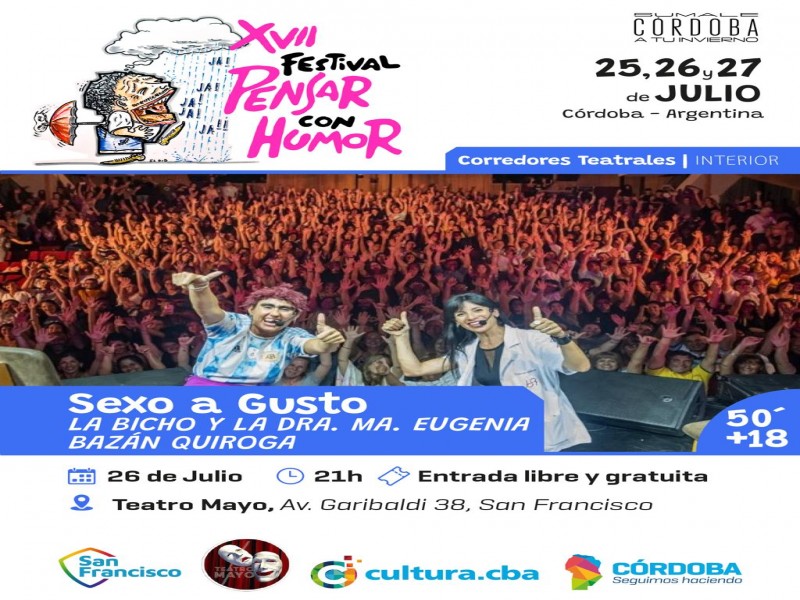 El Festival “Pensar con humor” llega a San Francisco