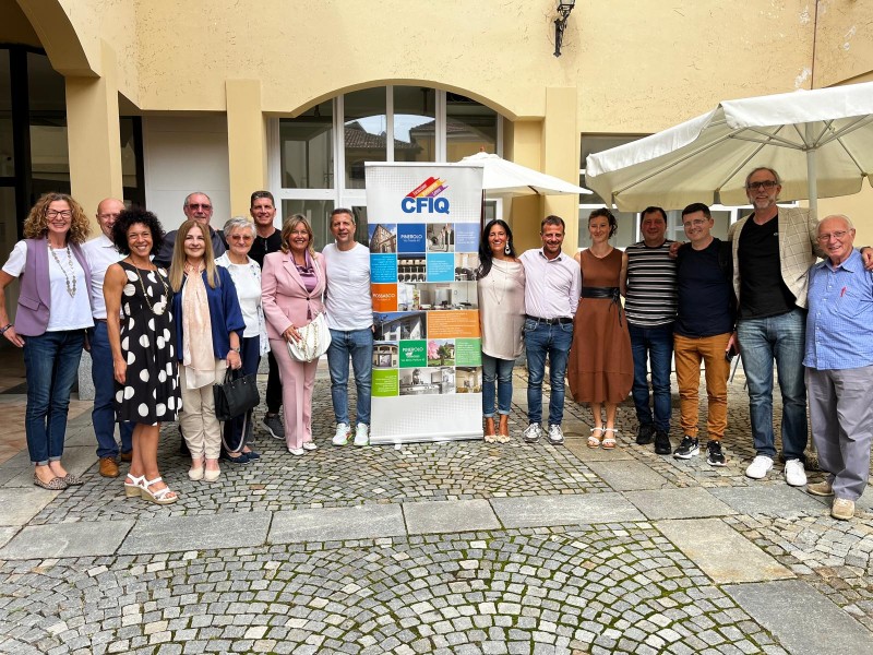 El intendente Bernarte visitó el “Consorcio para la formación de la innovación y la calidad”, en Frossasco