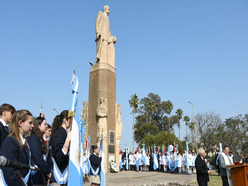 Se llevó a cabo el acto en conmemoración del 138º Aniversario de San Francisco 