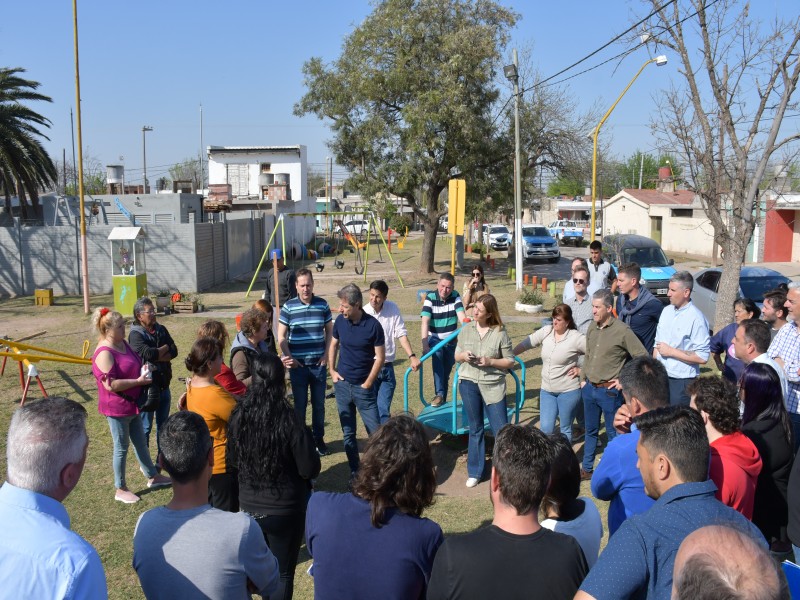 La Muni en tu Barrio estuvo en San Cayetano