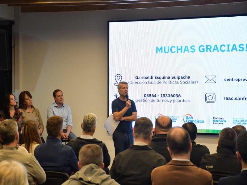 Presentaron las primeras acciones implementadas en el Centro de Prevención de Adicciones