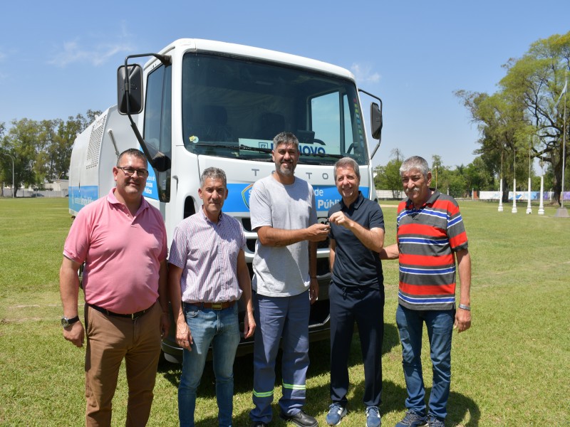 El municipio incorporó nuevas unidades para el área de servicios