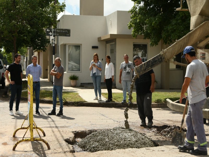 "La Muni en tu Barrio" llegó  a Dos Hermanos con acciones para optimizar los servicios en el sector