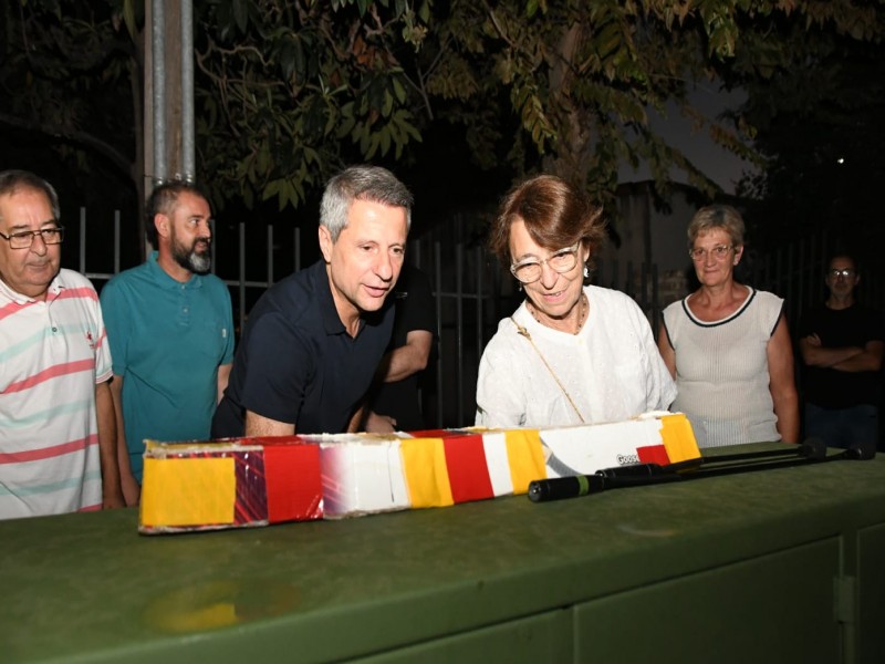 Barrios Chalet y Dos Hermanos sumaron luces LED al alumbrado público