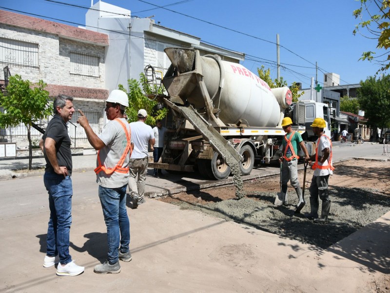 El Plan Municipal de Bacheo sigue en distintos frentes