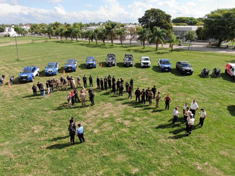 Importante megaoperativo interfuerzas en San Francisco y Frontera