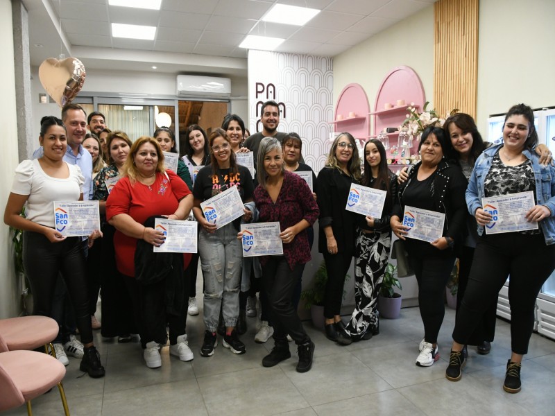 ’Aprender a emprender’: la Municipalidad capacitó a catorce mujeres emprendedoras