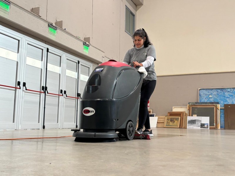 El municipio adquirió nuevo equipamiento para el mantenimiento del Superdomo