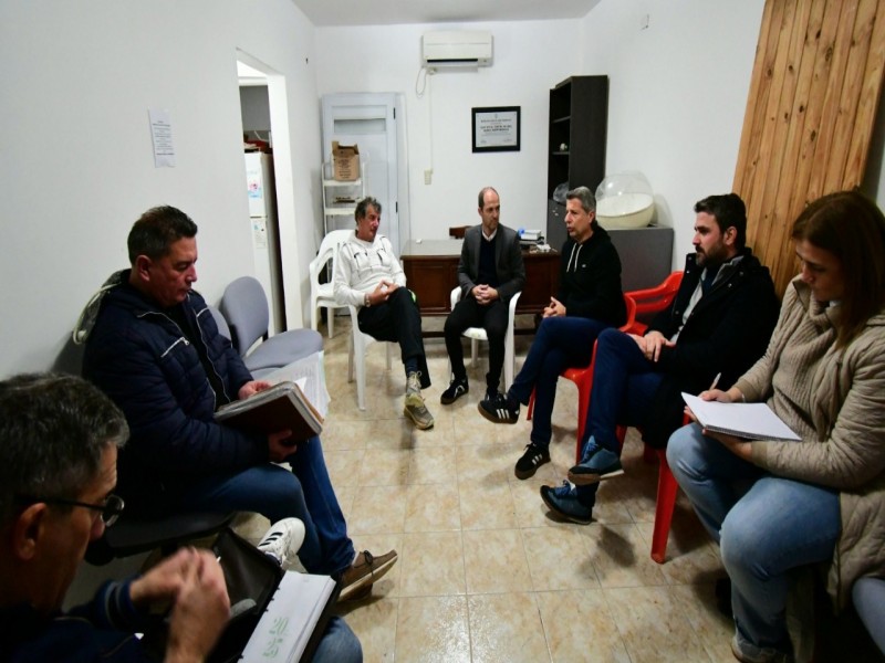 El intendente Bernarte visitó los barrios Independencia y 9 de Septiembre