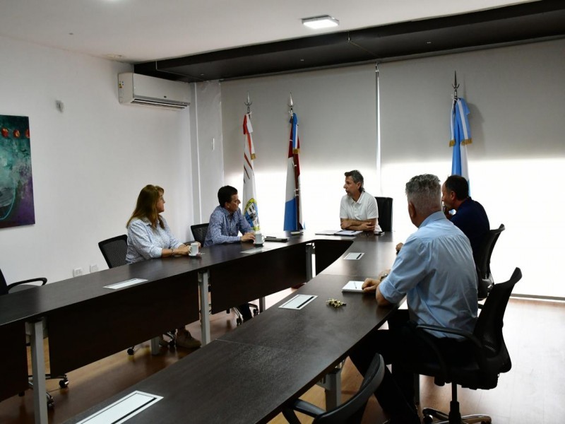 El CES presentó su nueva comisión directiva al intendente y proyectan actividades en conjunto