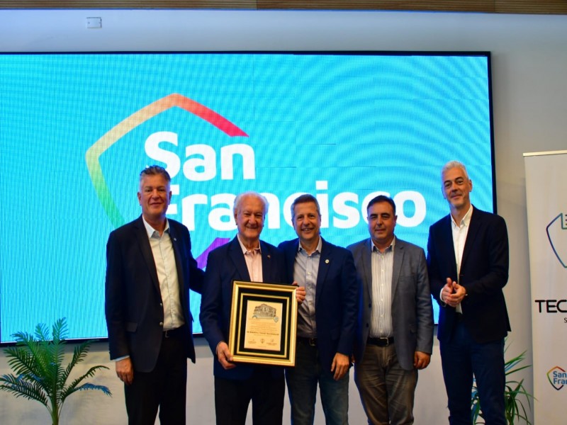 San Francisco distinguió a Roberto Aquiles “Chiche” Macchieraldo como Ciudadano Ilustre