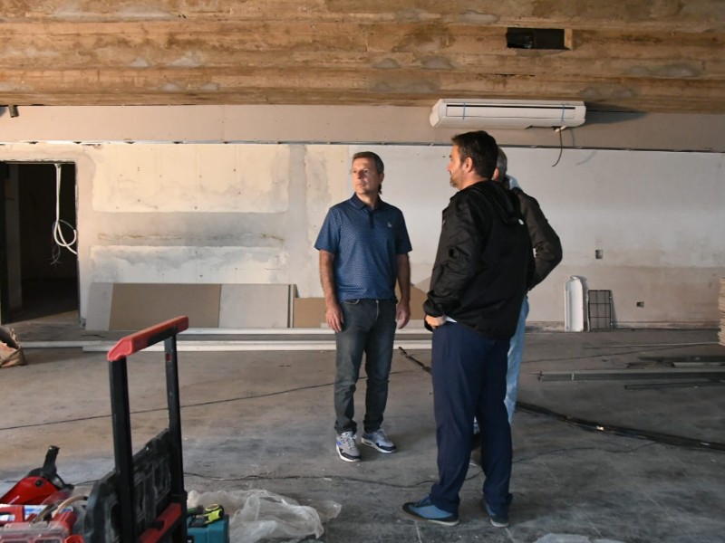 El edificio para la sede de la Región Centro tiene un 55 % de avance de obra