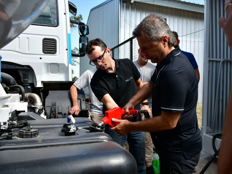 Municipio sustentable: más de 100 vehículos comenzarán a utilizar biodiesel
