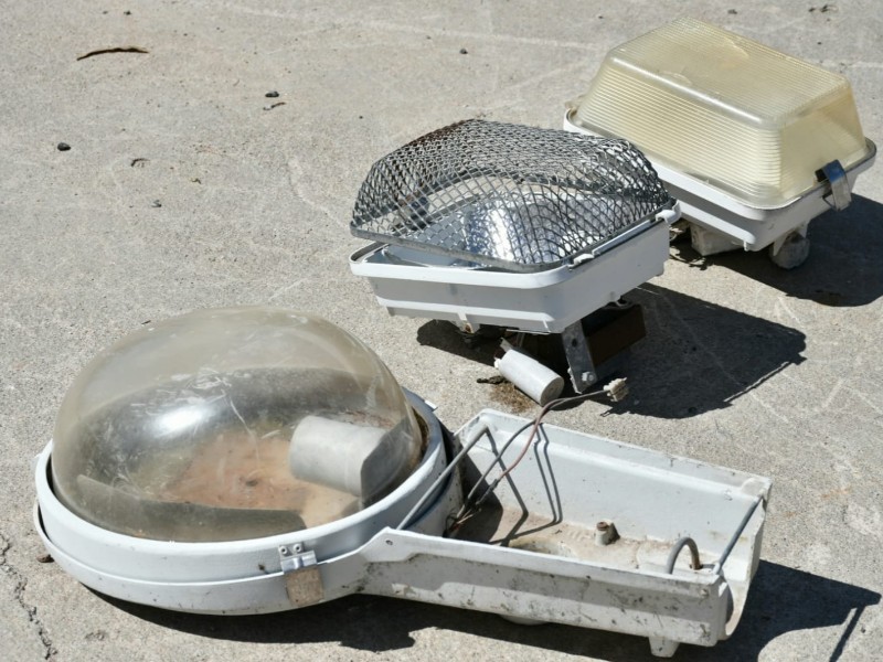 Integración Urbana: San Francisco dona a Frontera carcasas de alumbrado público en desuso